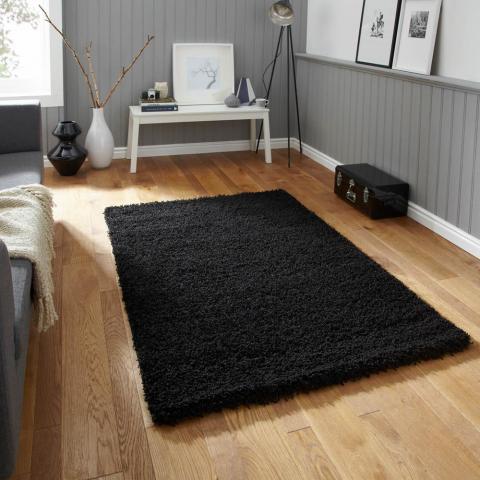 Vista Shaggy Rugs 2236 Black