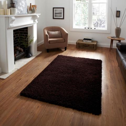 Vista Shaggy Rugs 2236 Brown