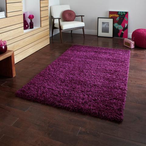 Vista Shaggy Rugs 2236 Purple