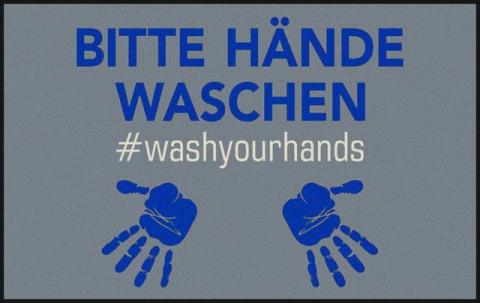 Wash+dry By Kleen-tex Bitte Hände Waschen