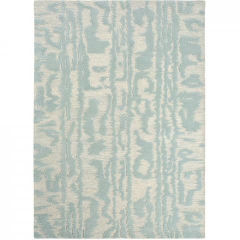 Waterwave Stripe Rugs 039908 in Pearl by Florence Broadhurst