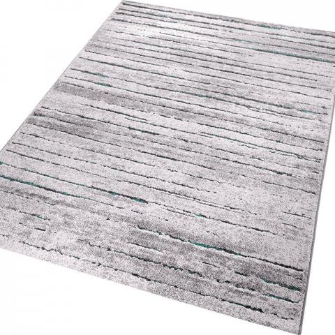 Weconhome Woodland Rugs 2870 953 in Taupe and Teal