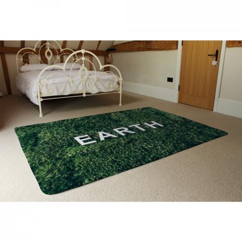 Wellness Earth Designer Rug - Green / 230cm