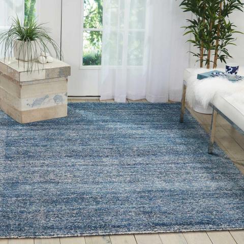 Weston Rugs WES01 by Nourison in Agean Blue