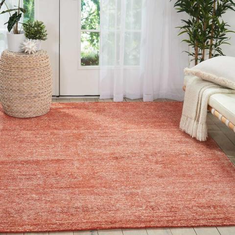 Weston Rugs WES01 by Nourison in Brick