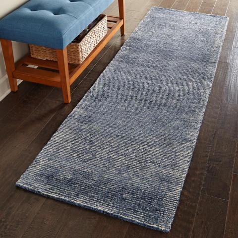 Weston Runners WES01 by Nourison in Agean Blue