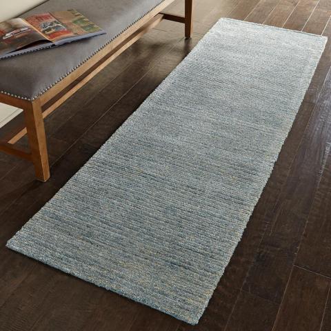 Weston Runners WES01 by Nourison in Seafoam