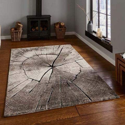 Woodland 2086 Beige Funky Rug 