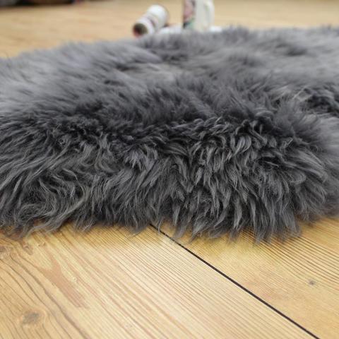 Woolmark Double Sheepskin Grey 