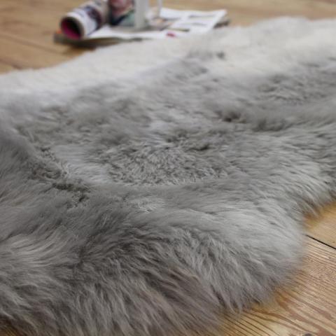 Woolmark Double Sheepskin Silver 