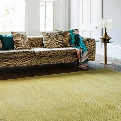 York Rugs in Mustard