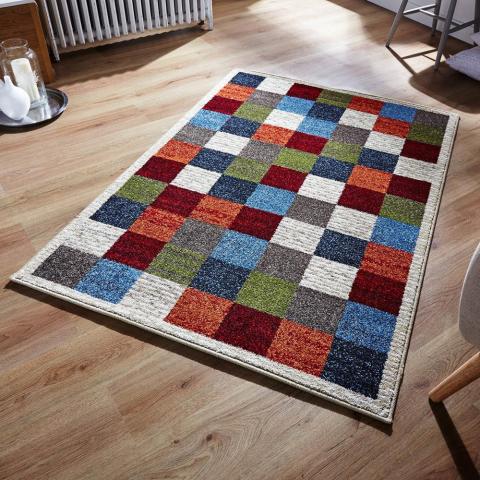 Zante Multi-Coloured Rugs 113W