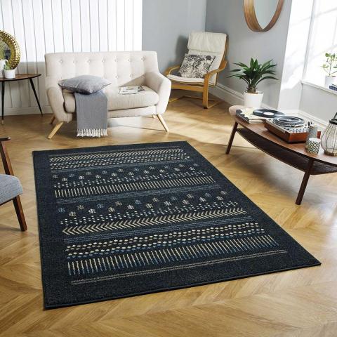 Zante Multi-Coloured Rugs 118 B