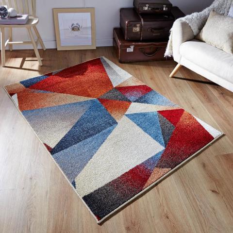 Zante Multi-Coloured Rugs 361X